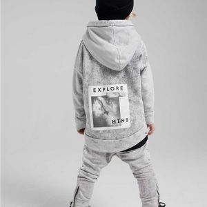 Minikid Explore Pullover Hoodie